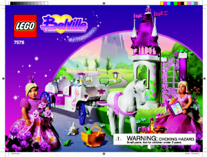 Manual Lego set 7578 Belville Ultimate princesses