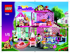 Bruksanvisning Lego set 7586 Belville Hus