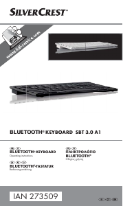Εγχειρίδιο SilverCrest IAN 273509 Πληκτρολόγιο
