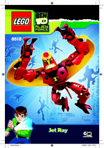 Bedienungsanleitung Lego set 8518 Ben 10 Turbomanta