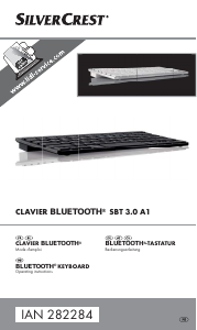 Mode d’emploi SilverCrest IAN 282284 Clavier