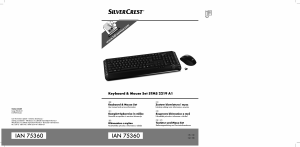 Priročnik SilverCrest IAN 75360 Tipkovnica