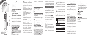 Manual SilverCrest IAN 109842 Balança de cozinha