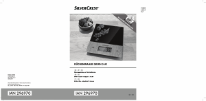 Manuale SilverCrest IAN 296970 Bilancia da cucina