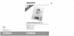 Manuale SilverCrest IAN 311767 Bilancia da cucina