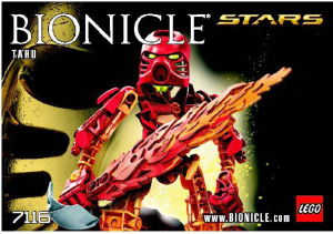 Mode d’emploi Lego set 7116 Bionicle Tahu