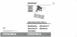 Manuale SilverCrest IAN 331535 Bilancia da cucina