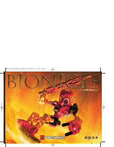 Manual de uso Lego set 8534 Bionicle Tahu