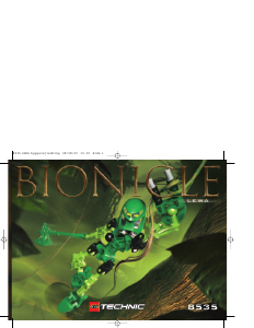 Manual de uso Lego set 8535 Bionicle Lewa