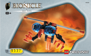 Εγχειρίδιο Lego set 8537 Bionicle Nui-Rama
