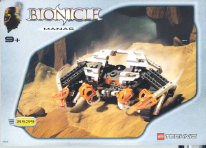 Manual Lego set 8539 Bionicle Manas