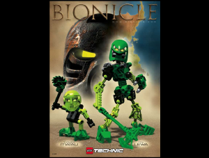 Manual Lego set 8541 Bionicle Matau