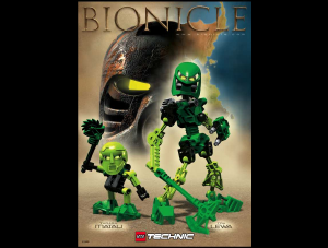 Mode d’emploi Lego set 8541 Bionicle Matau