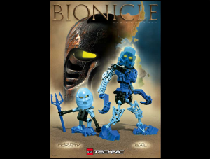 Manual Lego set 8543 Bionicle Nokama
