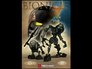 Vadovas Lego set 8545 Bionicle Whenua