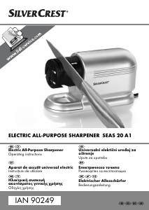 Manual SilverCrest IAN 90249 Ascuţitor cuţite