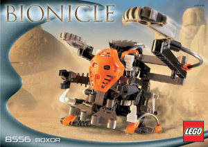 Manual de uso Lego set 8556 Bionicle Boxor
