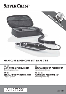 Manual SilverCrest IAN 273201 Set manichiura pedichiura