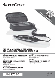 Manual de uso SilverCrest IAN 273201 Set de manicura-pedicura