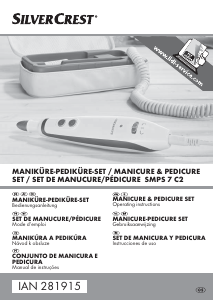 Manual SilverCrest IAN 281915 Conjunto de manicure-pedicure