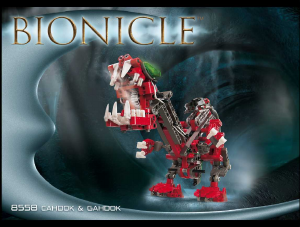 Bruksanvisning Lego set 8558 Bionicle Cahdok och Gahdok