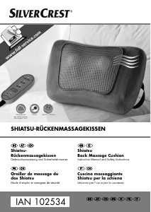 Manuale SilverCrest IAN 102534 Massaggiatore