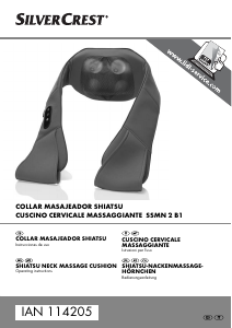 Manual de uso SilverCrest IAN 114205 Masajeador