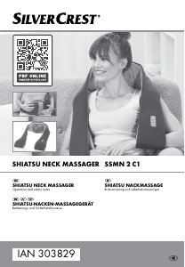 Bruksanvisning SilverCrest IAN 303829 Massageapparat