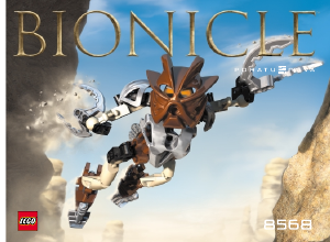 Instrukcja Lego set 8568 Bionicle Pohatu Nuva