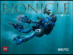 Mode d’emploi Lego set 8570 Bionicle Gali Nuva