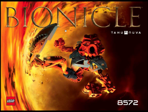 Brugsanvisning Lego set 8572 Bionicle Tahu Nuva