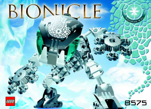 Manual Lego set 8575 Bionicle Kohrak-Kal