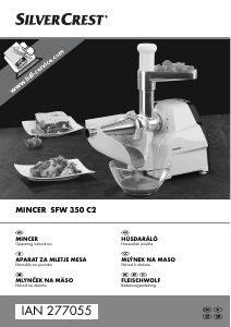 Návod SilverCrest IAN 277055 Mlynček na mäso