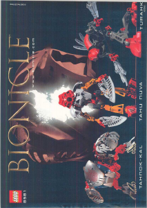 Manual Lego set 8581 Bionicle Kopeke