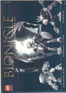 كتيب ليغو set 8582 Bionicle Matoro