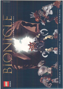 Manual Lego set 8584 Bionicle Hewkii