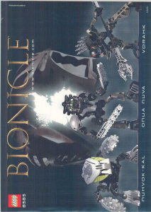 Mode d’emploi Lego set 8585 Bionicle Hafu