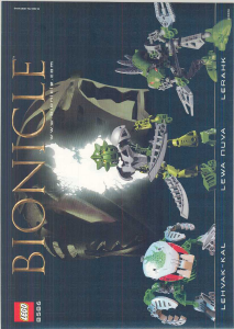 Manual de uso Lego set 8586 Bionicle Macku