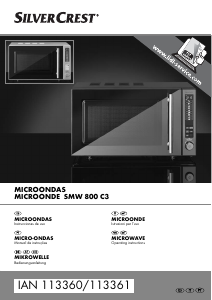 Manual SilverCrest IAN 113361 Micro-onda