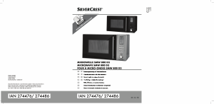 Manual SilverCrest IAN 274486 Micro-onda