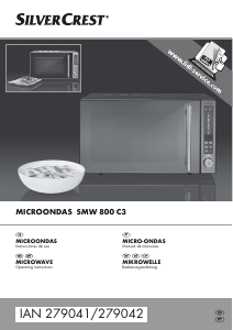 Manual SilverCrest IAN 279042 Micro-onda