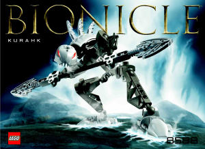 Käyttöohje Lego set 8588 Bionicle Kurahk
