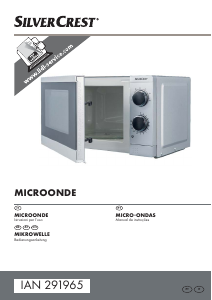 Manual SilverCrest IAN 291965 Micro-onda