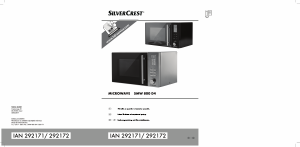 Priročnik SilverCrest IAN 292171 Mikrovalovna pečica