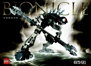 Mode d’emploi Lego set 8591 Bionicle Vorahk