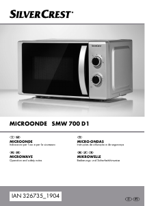 Manual SilverCrest IAN 326735 Micro-onda