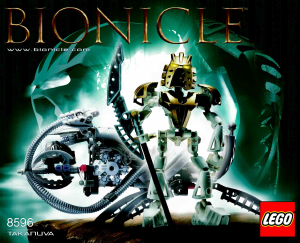 Manual Lego set 8596 Bionicle Takanuva
