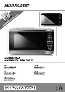 Manual SilverCrest IAN 90091 Micro-onda