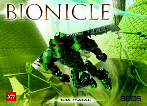 Bruksanvisning Lego set 8605 Bionicle Toa Matau