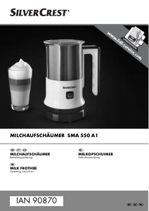 Handleiding SilverCrest IAN 90870 Melkopschuimer